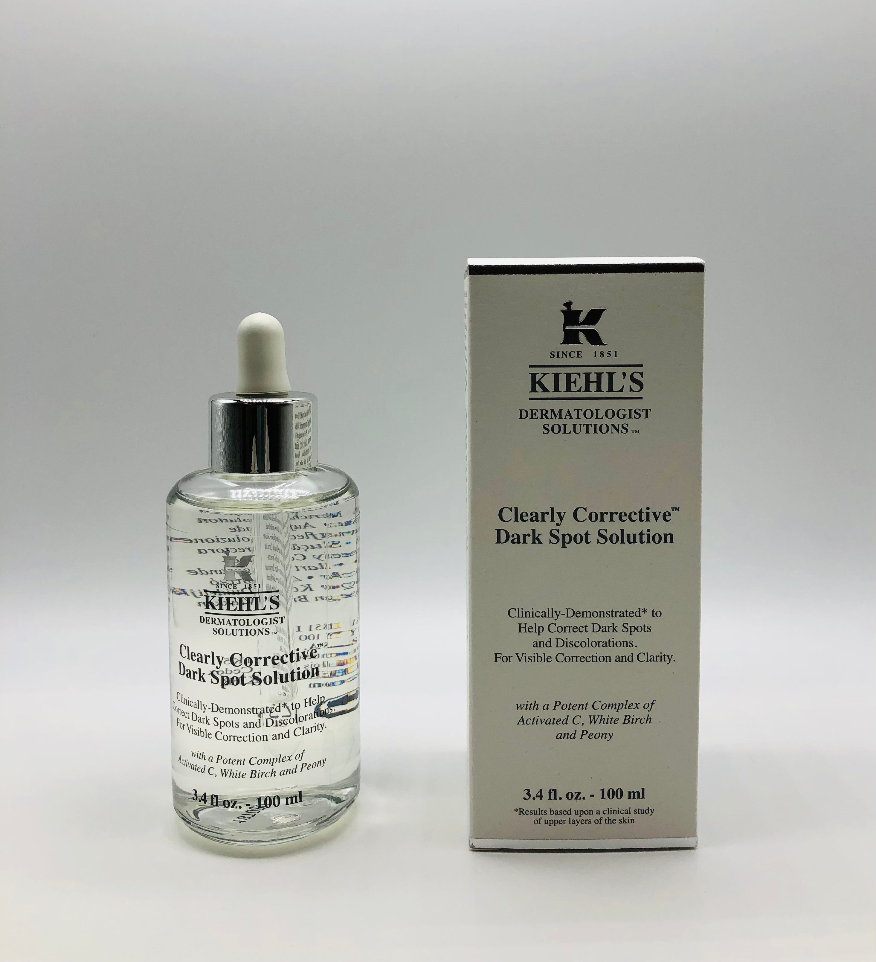 Kiehl’s Clearly Corrective Dark Spot Correcting Serum 3.4oz/100ml Brand New NIB