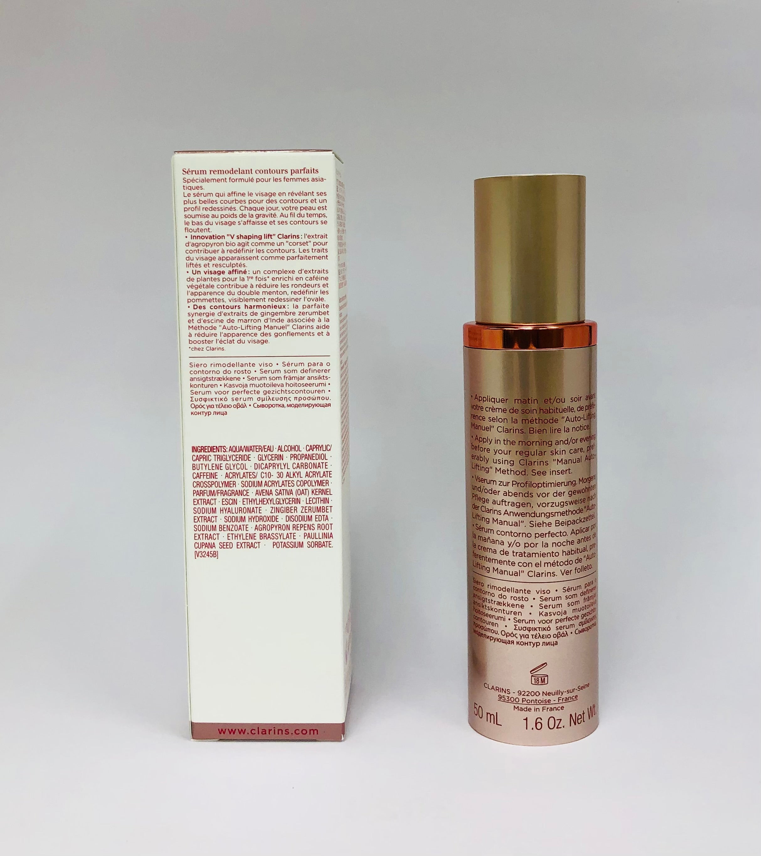 Summer Special Sale! Clarins -V Shaping Facial Lift Serum 1.6oz/50ml NIB 33% OFF