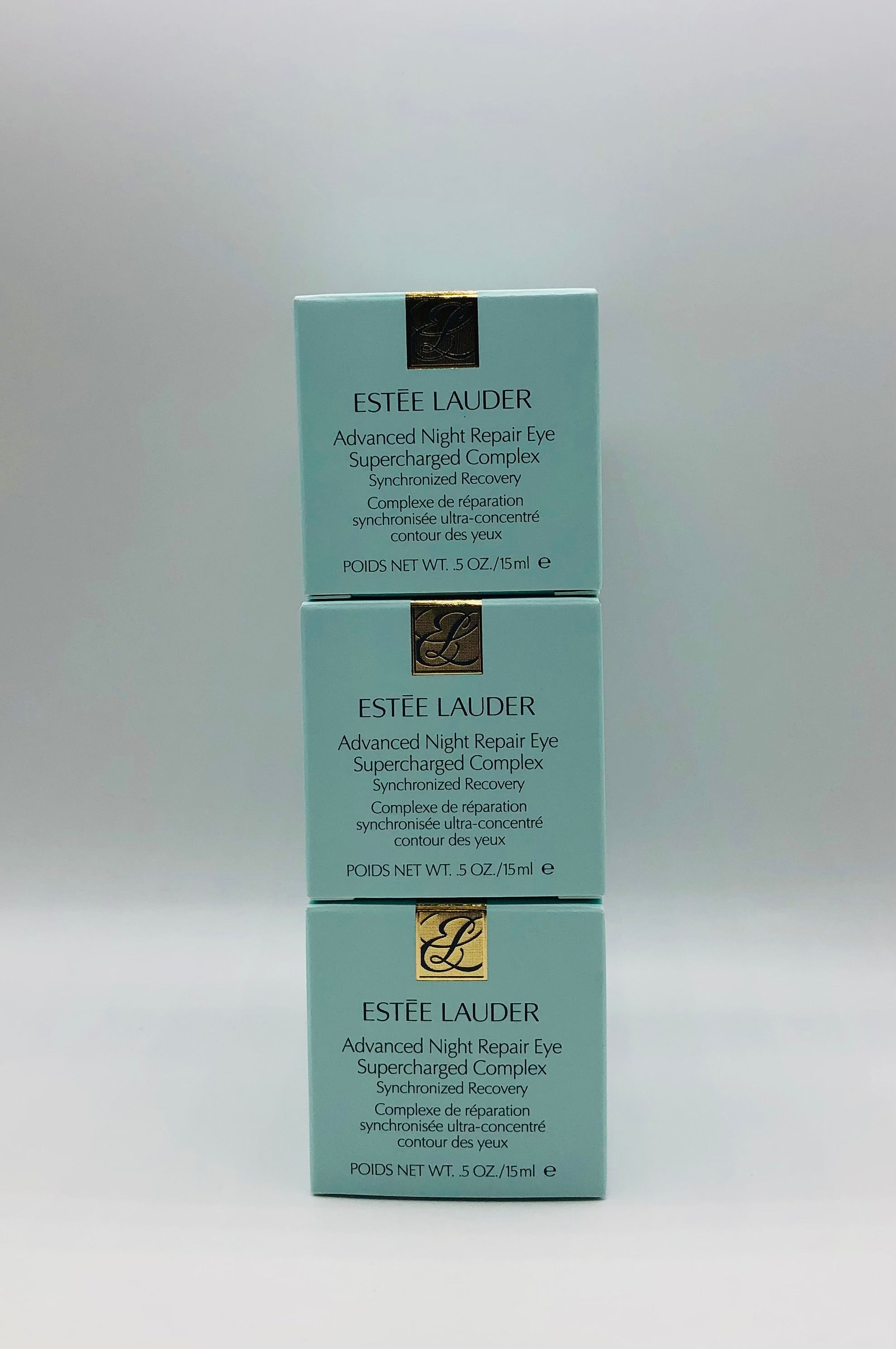 Estée Lauder-ANR Eye Supercharged Complex Trio 3x0.5oz/15ml NIB