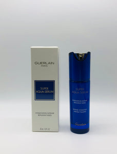 Guerlain-Super Aqua Serum-Intense Hydration+ Wrinkle Plumper 1.0oz/30ml NIB