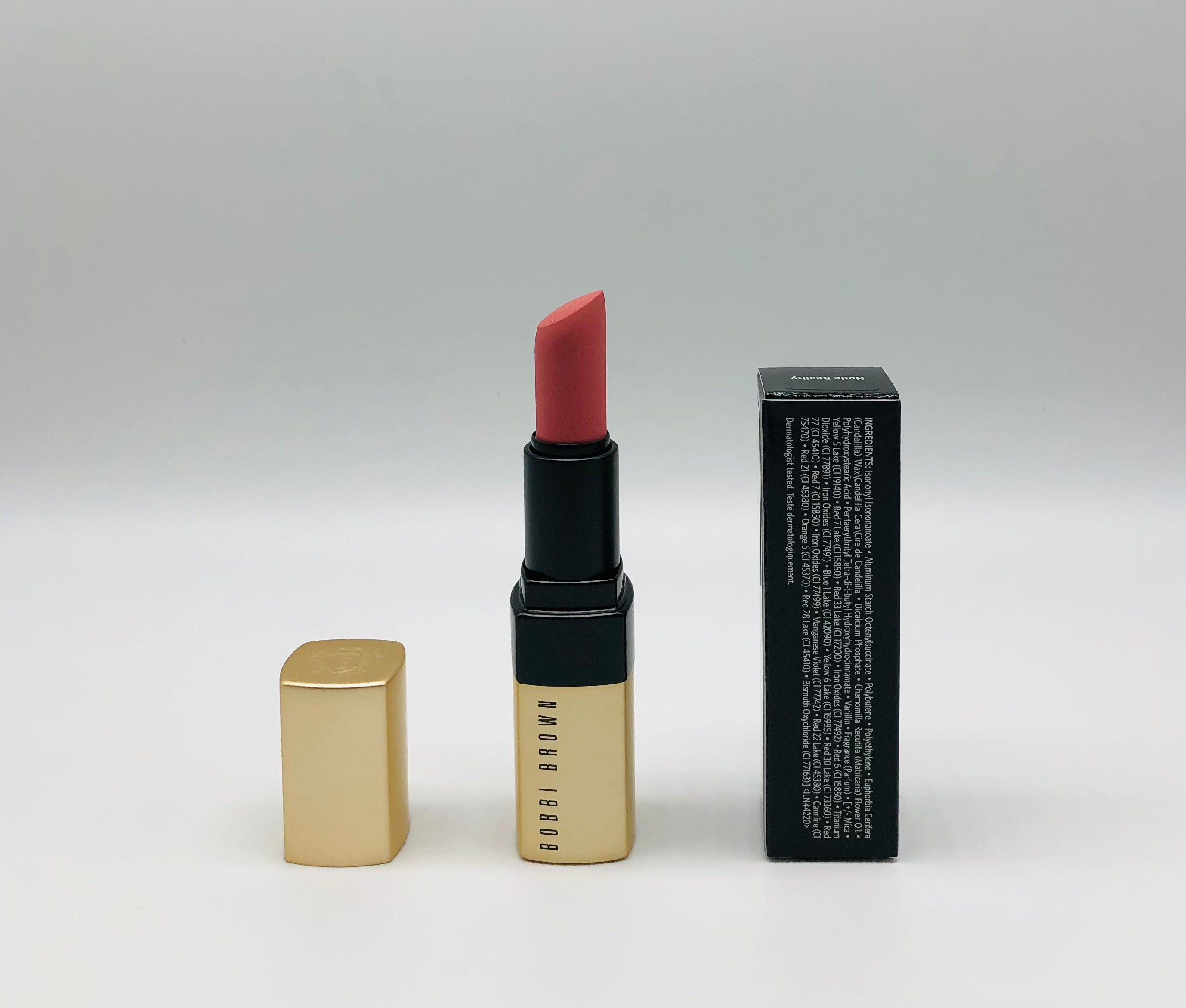 Bobbi Brown-Luxe Matte Lipstick-Nude Reality(pale baby pink) 0.15oz/4.5g NIB