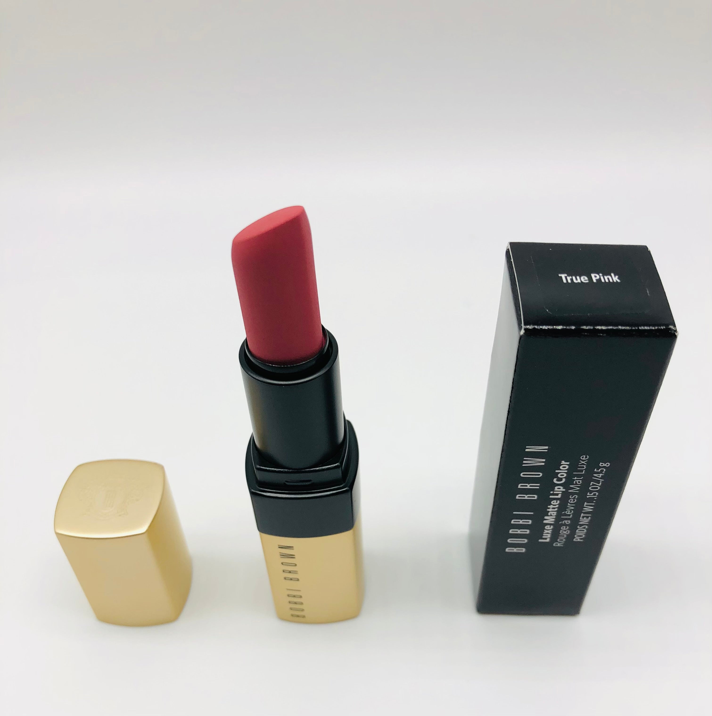 Bobbi Brown-Luxe Matte Lipstick-True Pink(soft neutral pink) 0.15oz/4.5g NIB