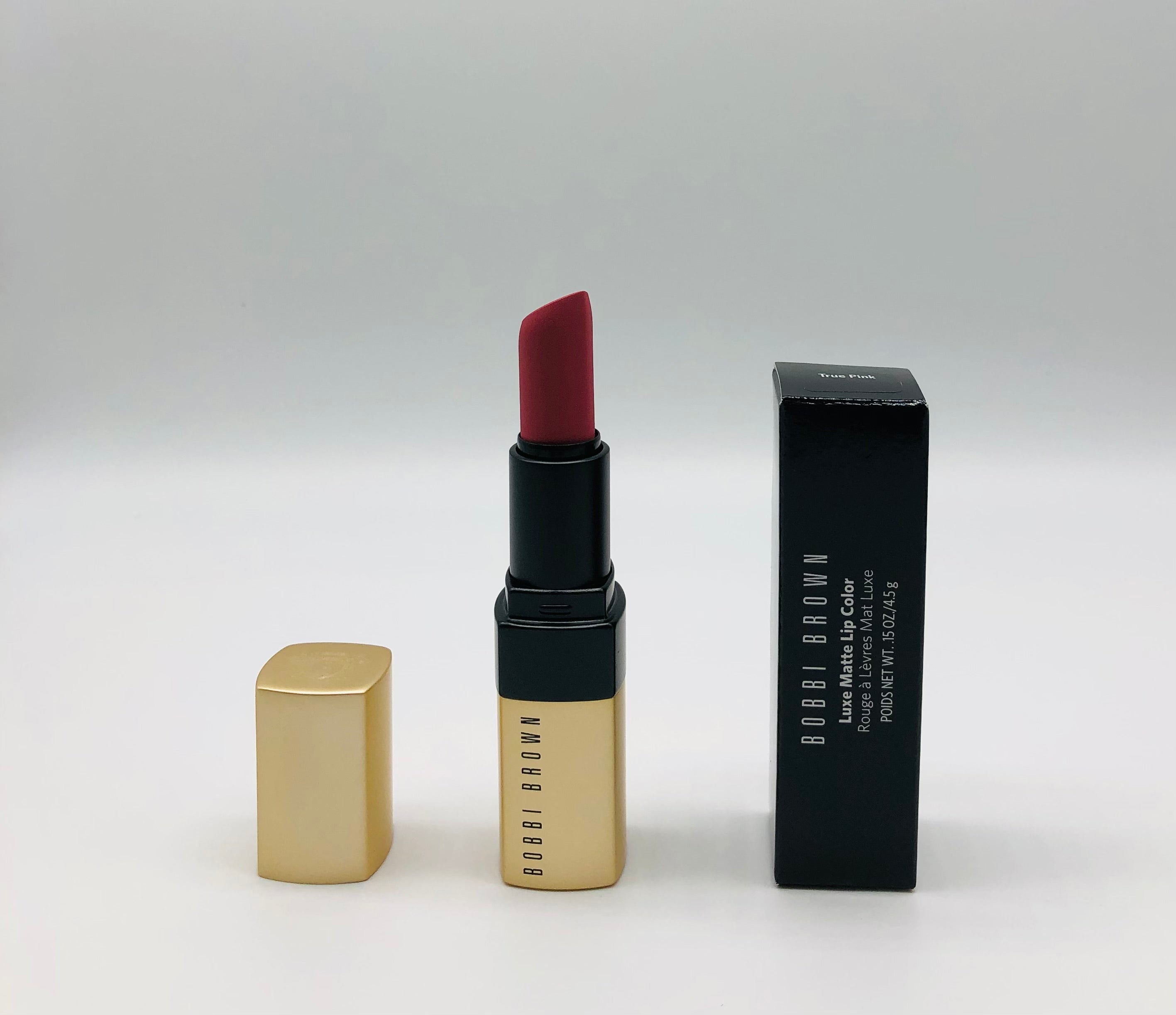 Bobbi Brown-Luxe Matte Lipstick-True Pink(soft neutral pink) 0.15oz/4.5g NIB