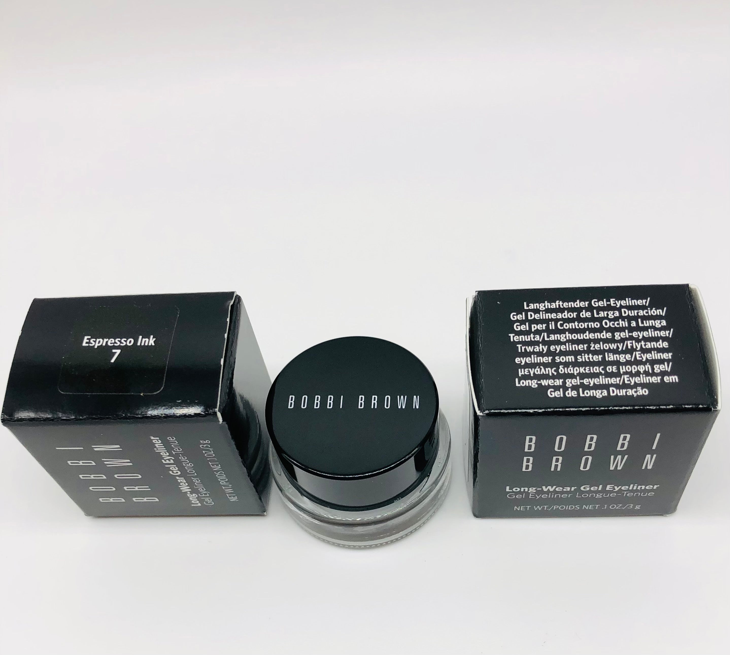 Bobbi Brown-Long Wear Gel Eyeliner-Espresso Ink (black brown) 0.1oz/3g NIB