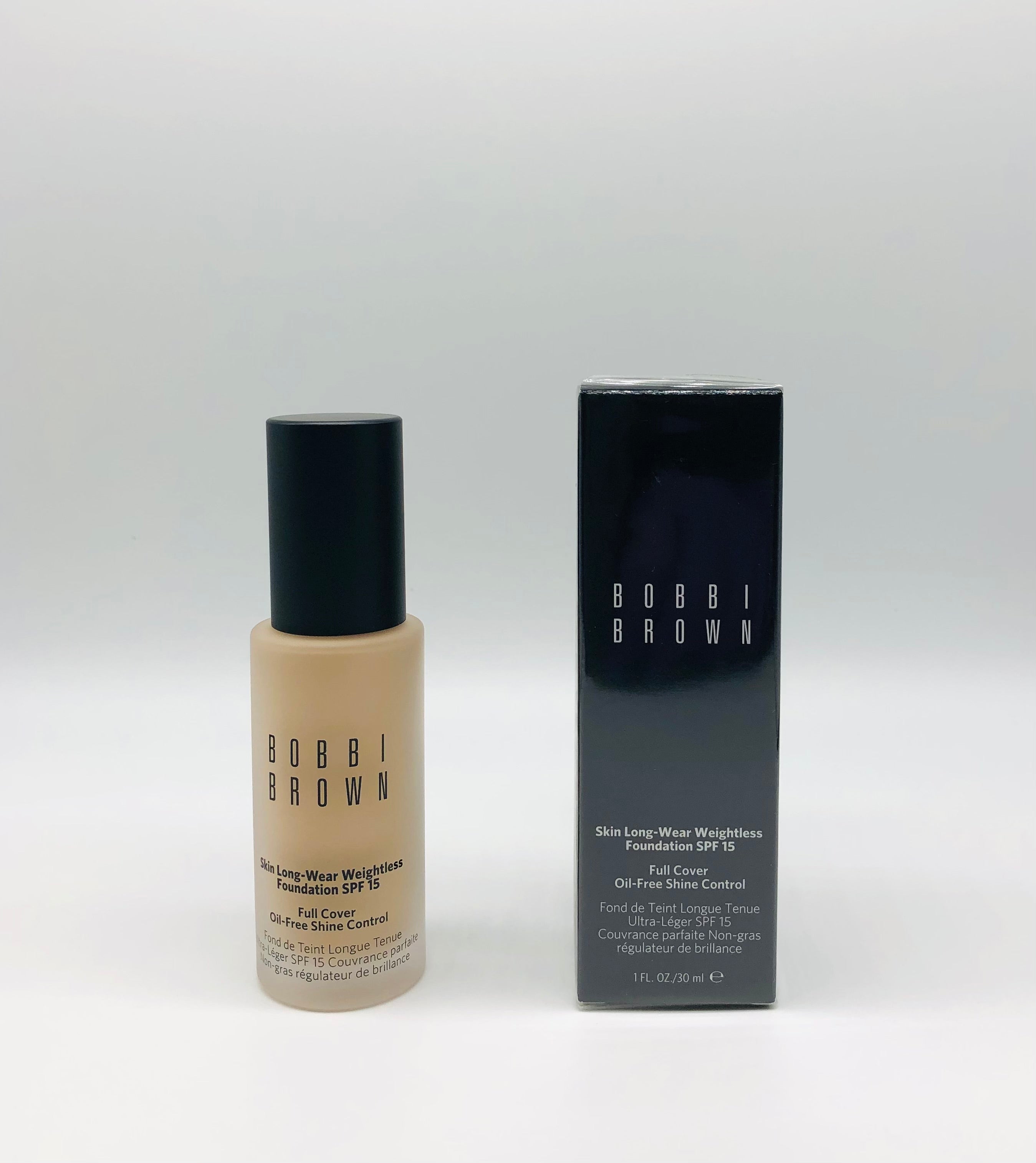 Bobbi Brown-Skin Long Wear Foundation SPF15 W048-Golden Beige 1oz/30ml NIB