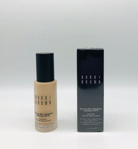 Bobbi Brown-Skin Long Wear Foundation SPF 15 C056-Cool Natural 1oz/30ml NIB