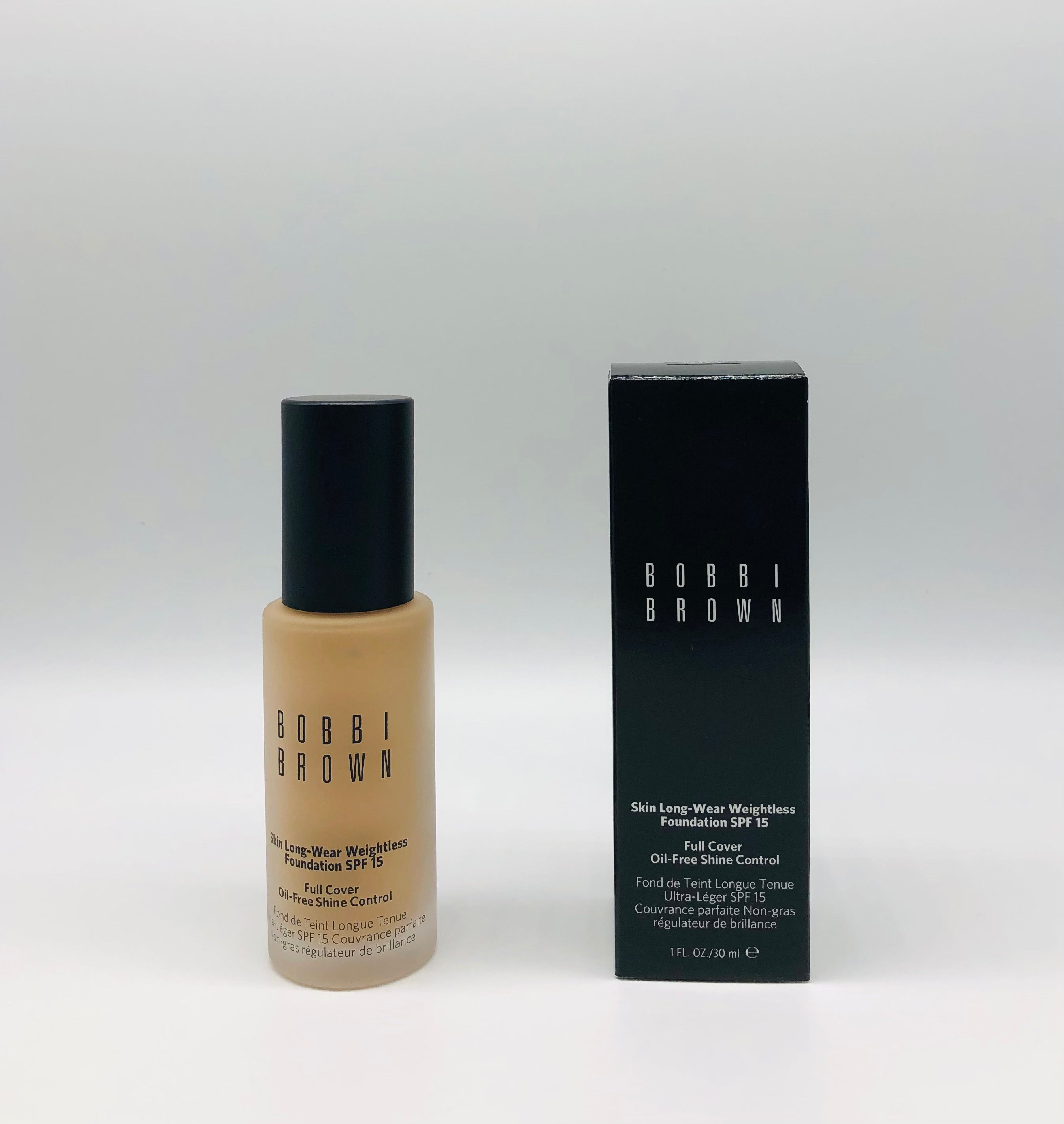 Bobbi Brown-Skin Long Wear Foundation SPF15 W046-Warm Beige 1oz/30ml NIB