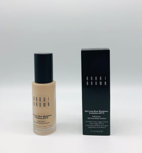 Bobbi Brown-Skin Long Wear Foundation SPF15 N012-Porcelain 1oz/30ml NIB