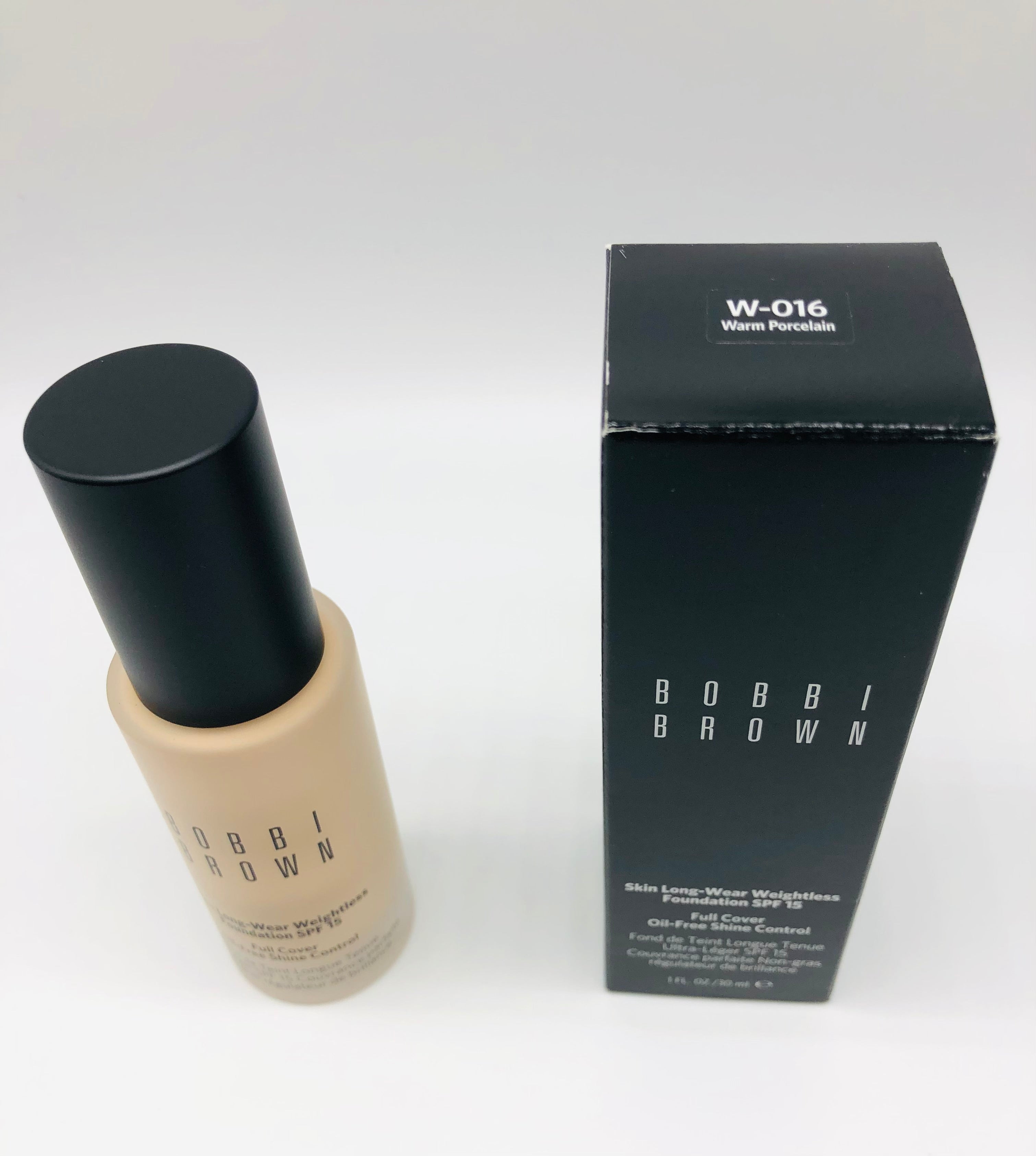 Bobbi Brown-Skin Long Wear Foundation SPF15 W016-Warm Porcelain 1oz/30ml NIB