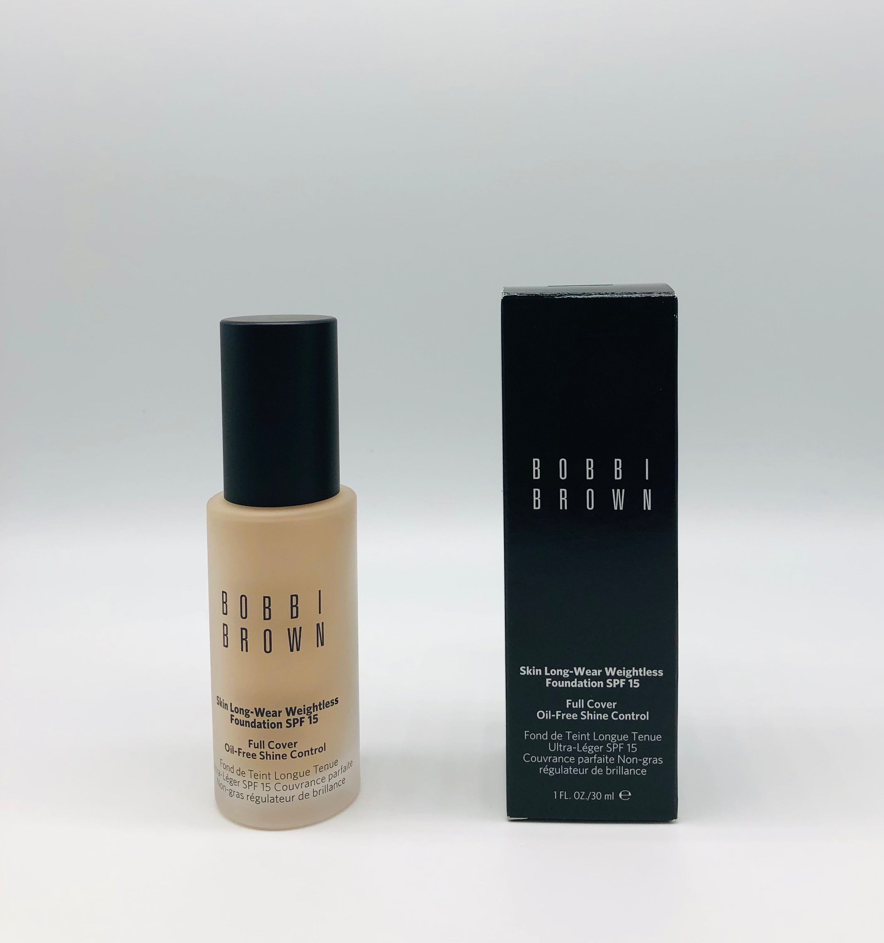 Bobbi Brown-Skin Long Wear Foundation SPF15 W016-Warm Porcelain 1oz/30ml NIB