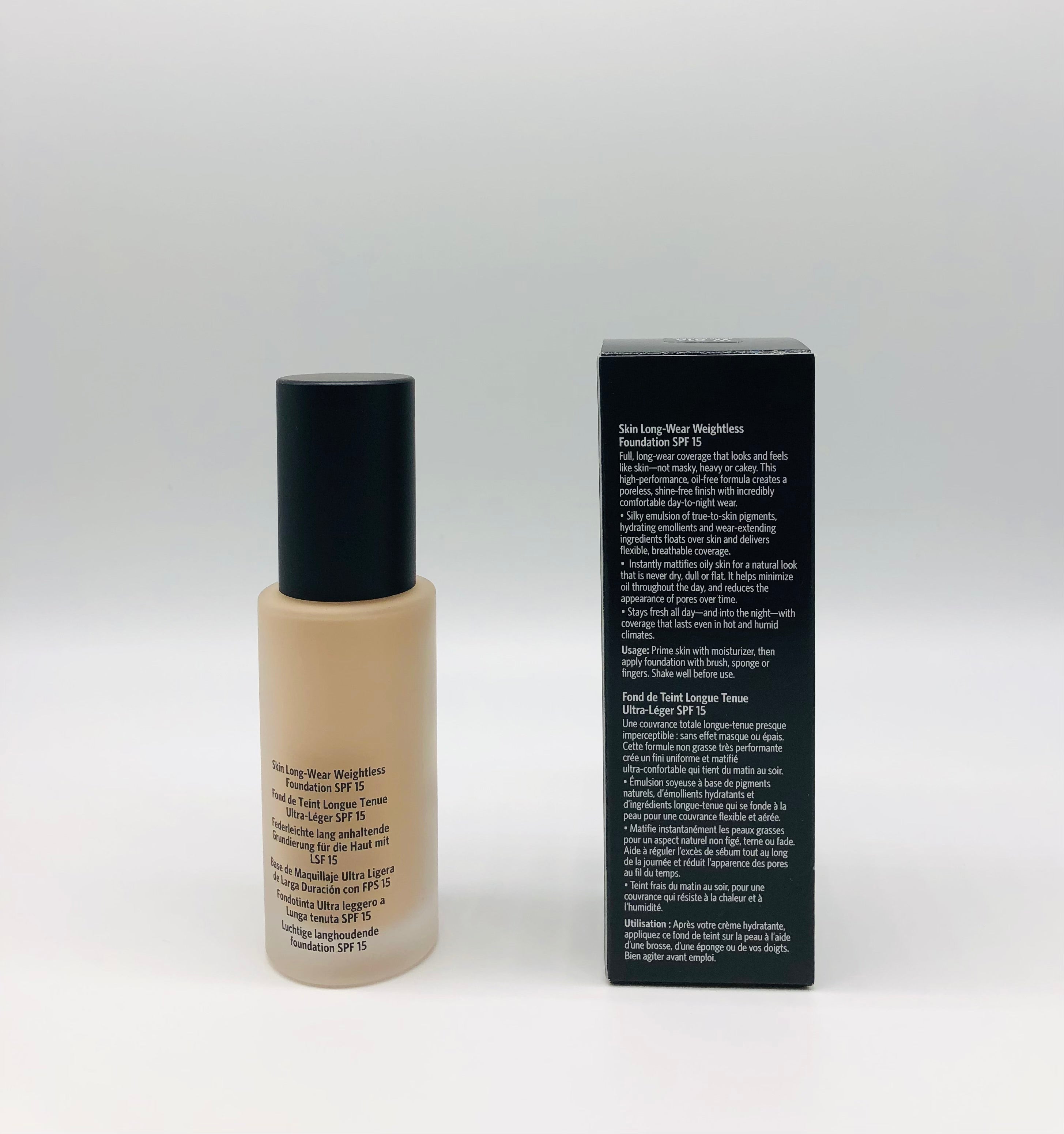 Bobbi Brown-Skin Long Wear Foundation SPF15 W016-Warm Porcelain 1oz/30ml NIB