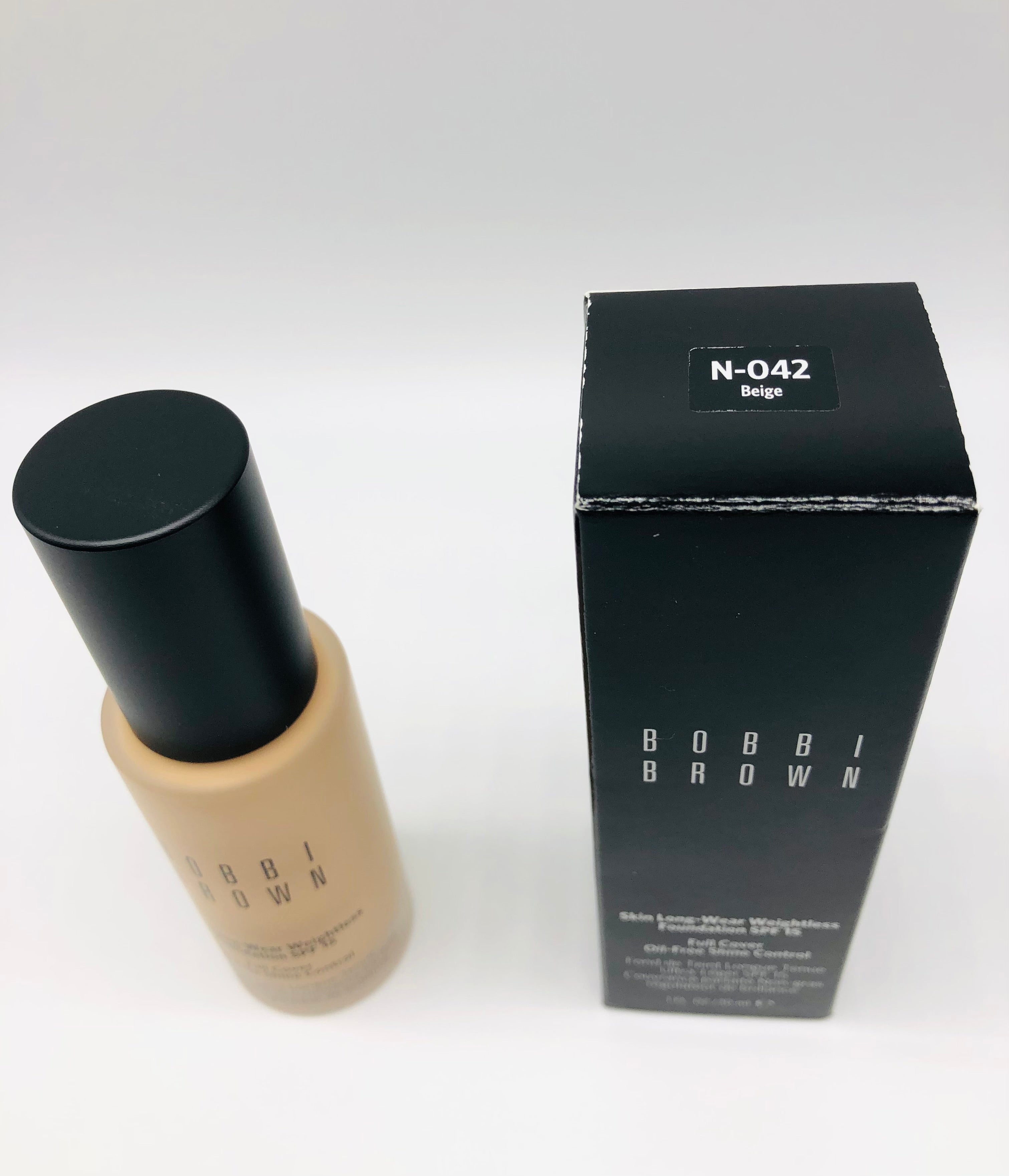 Bobbi Brown-Skin Long Wear Foundation SPF 15 N042-Beige 1oz/30ml NIB