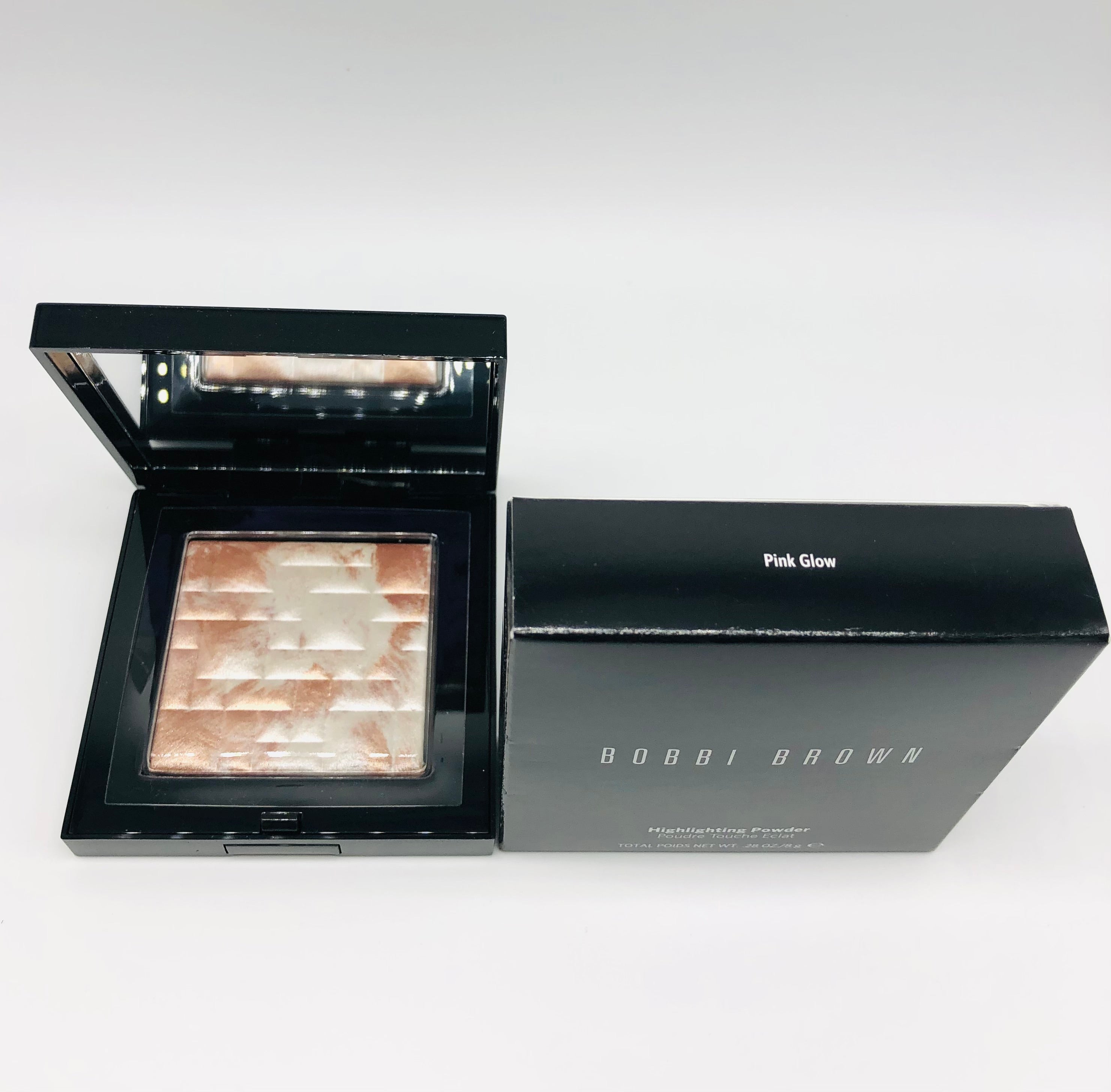 Bobbi Brown-Highlighting Powder-Pink Glow (soft pink shimmer) 0.23oz/8g NIB