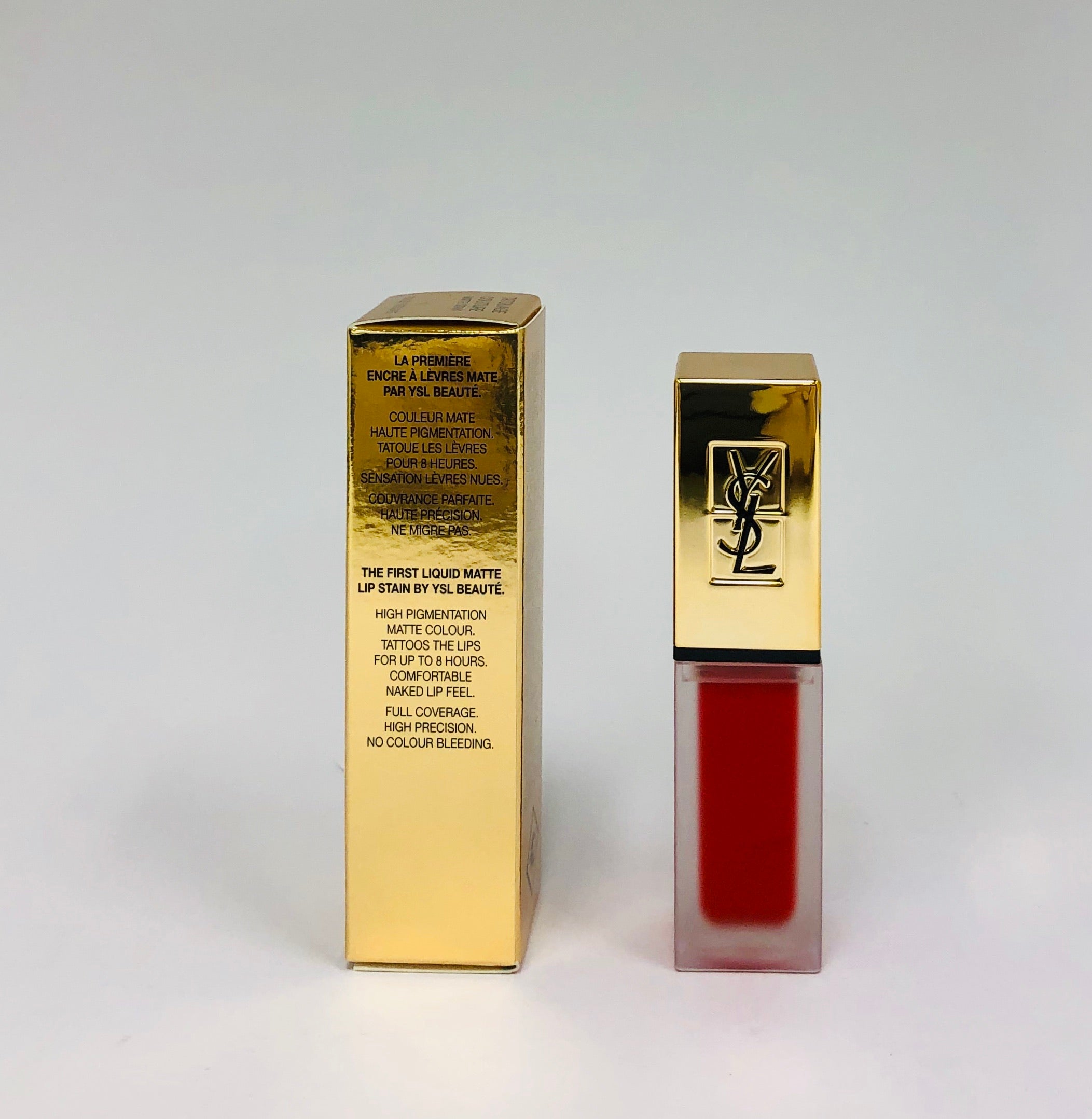 YSL Tatouage Couture Liquid Matte Lip Stain #1 Rouge Tatouage NIB