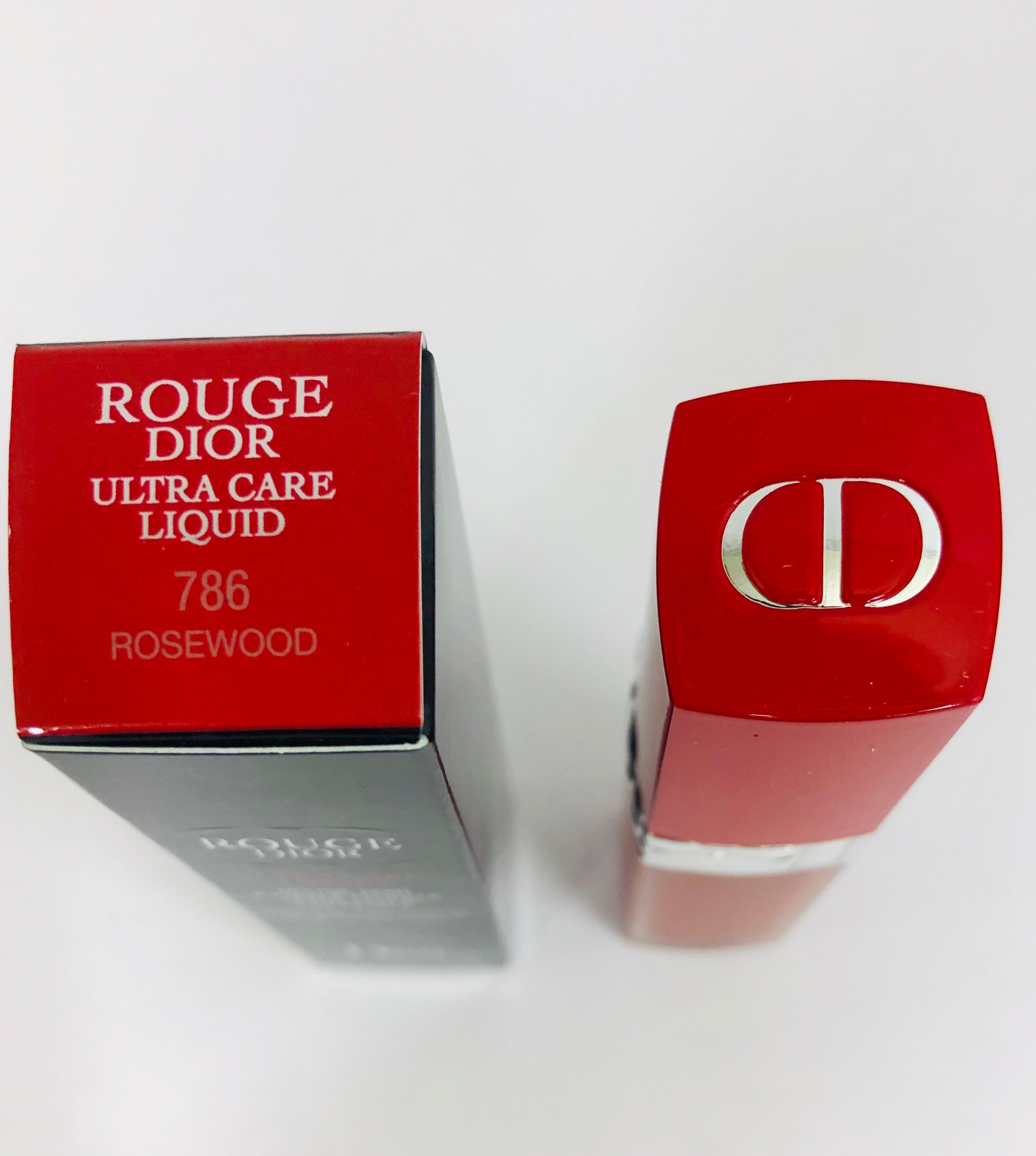 Dior- Rouge Dior Ultra Care Liquid Lipstick/#786 Rosewood 0.2oz/6ml NIB