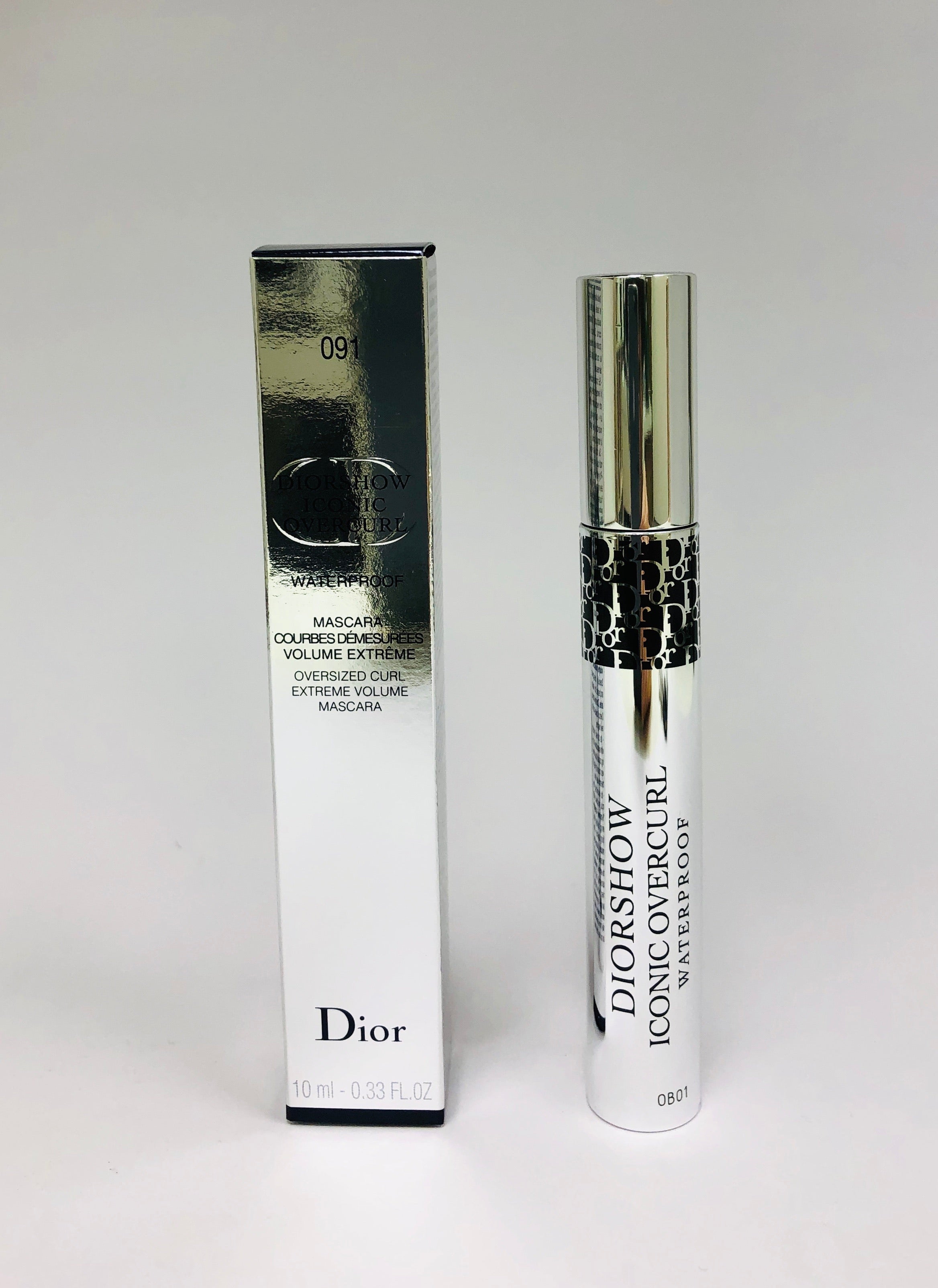 Dior Diorshow Iconic Overcurl Waterproof Mascara- Black 10ml/0.33oz  NIB