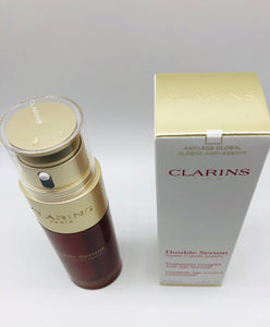 Clarins-Double Serum Firming &Smoothing Anti-Aging Concentrate 1.6oz/50ml NIB