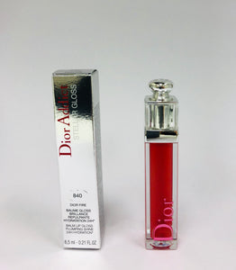 Dior- Dior Addict Stellar Gloss /#840 Dior Fire- Orange Red 0.2oz/6ml NIB