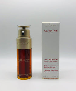 Clarins-Double Serum Firming &Smoothing Anti-Aging Concentrate 1.6oz/50ml NIB