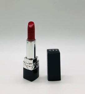 Dior Rouge Dior Refillable Lipstick 999 Metallic-Iconic Red 0.12oz/3.5g NIB