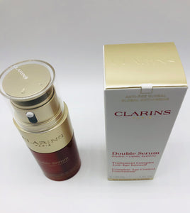 Clarins-Double Serum Firming &Smoothing Anti-Aging Concentrate 1.0oz/30ml NIB